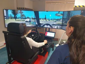 Simulateur de conduite à LADAPT Loiret